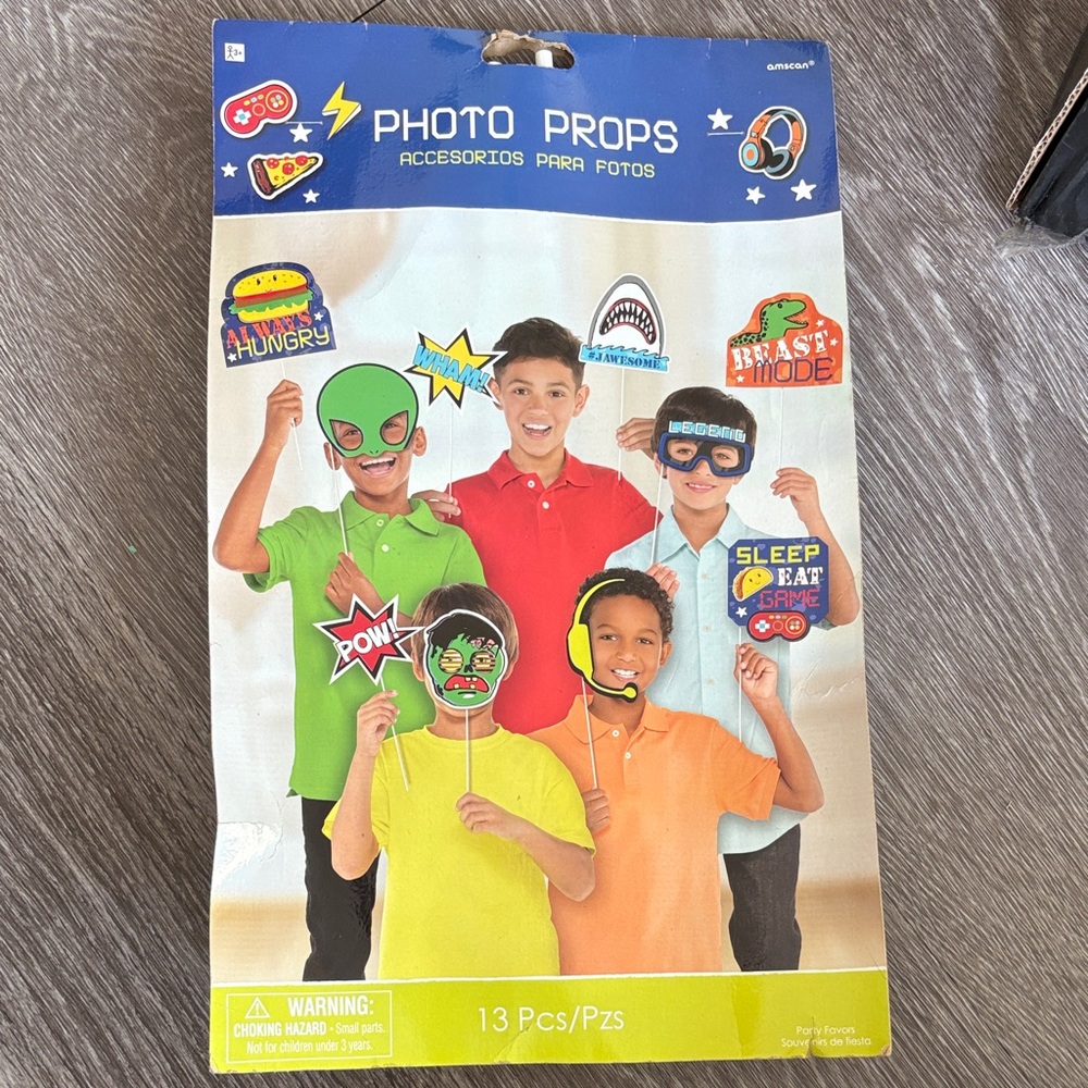 Kids Colorful Photo Props Set